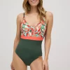 Maillot de bain Ysabel Mora, imprimé tropical – Image 3