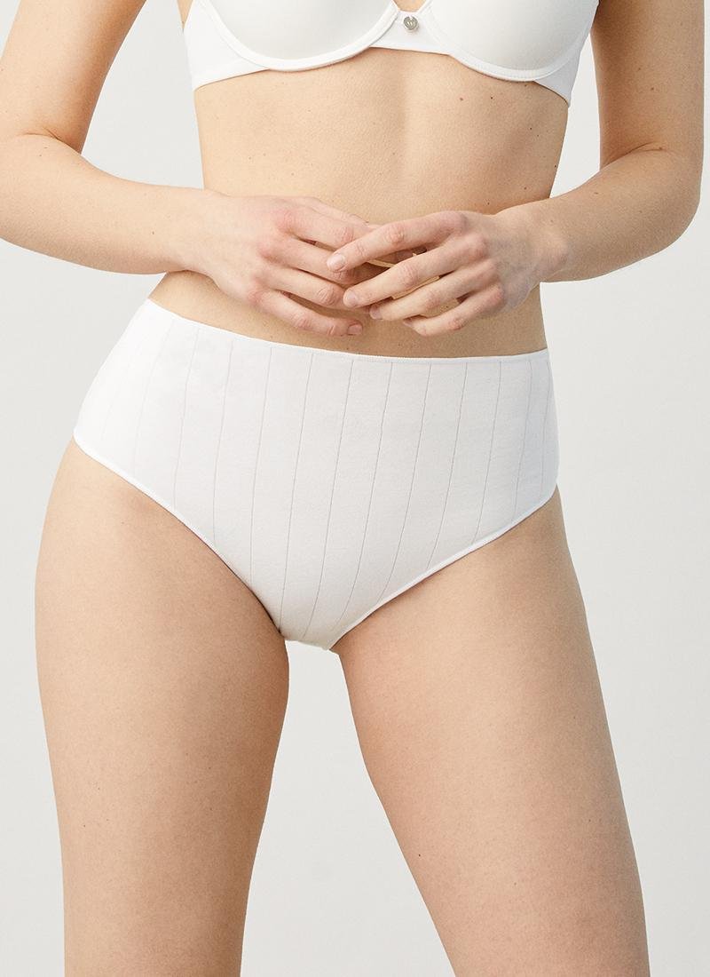 Slip côtelé Ysabel Mora, 95% Coton