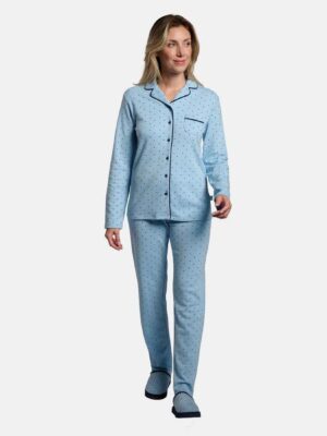 Pyjama Y. Mora, à pois